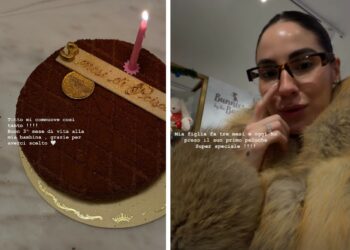 ''Mia figlia fa tre mesi oggi'': Giulia De Lellis celebra il complimese della piccola Priscilla con un regalo speciale, ecco quale