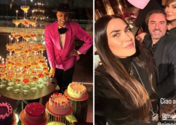 Le foto del party pieno di vip per i 45 anni di Jonathan Kashanian: guarda