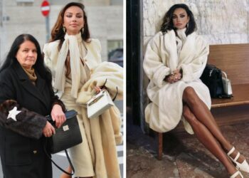 Madalina Ghenea sceglie un look ultra chic per assistere in tribunale all’udienza contro la sua stalker: foto