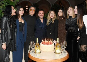 Le foto del party romano pieno di vip per il compleanno di Antonello Lauretti