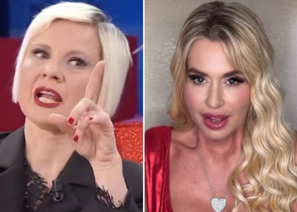 ''Personalità di mer*a'': Antonella Elia attacca Valeria Marini in tv, la sarda replica ''Personalità di mer*a'': Antonella Elia attacca Valeria Marini in tv, la sarda replica