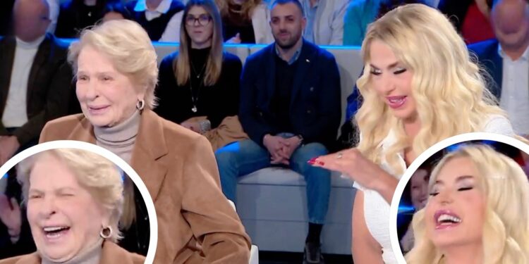 Valeria Marini e la madre Gianna Orrù hanno fatto pace: risate insieme in tv, guarda