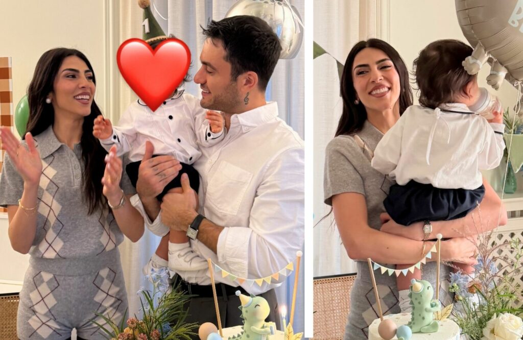Giulia Salemi e Pierpaolo Pretelli festeggiano con amici famosi il primo compleanno del figlio Kian: ecco chi c’era