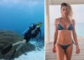 Michelle Hunziker alle Maldive tra bikini e immersioni