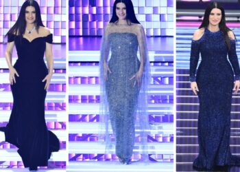 Laura Pausini, in forma top dopo la dieta, conquista con i suoi look stilosi alla prima serata di Sanremo 2026: guarda