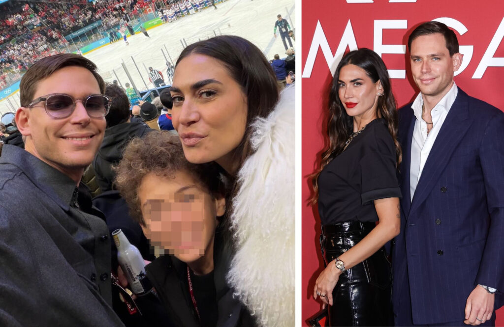 Melissa Satta e Carlo Beretta innamoratissimi alle Olimpiadi di Milano: dal red carpet agli spalti, foto