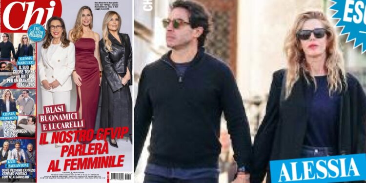 Alessia Marcuzzi ritrova l’amore con Tiago Schietti: tra i due passeggiate mano nella mano e bacio, foto