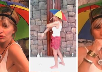 Alessandra Mussolini è già la protagonista indiscussa del GF Vip! Dalla doccia con l'ombrellino ai racconti su Michael Jackson: guarda