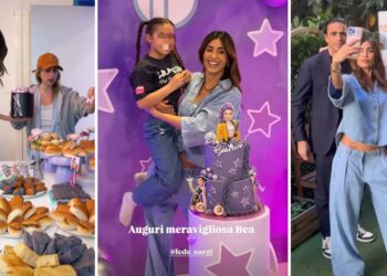 Federica Nargi e Alessandro Matri organizzano una super festa per i 7 anni della figlia Beatrice: ecco il tema scelto
