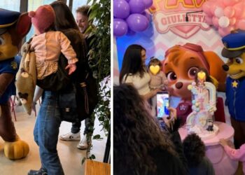 Valentino Rossi e Francesca Sofia Novello festeggiano i 4 anni di Giulietta: ecco il tema scelto per il party, guarda