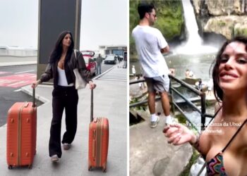 Antonella Fiordelisi vola a Bali con il fidanzato Giulio Fratini
