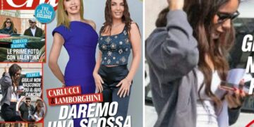 Fedez e la fidanzata Giulia Honegger paparazzati a Milano: le prime foto della 23enne col pancino Fedez e la fidanzata Giulia Honegger paparazzati a Milano: le prime foto della 23enne col pancino