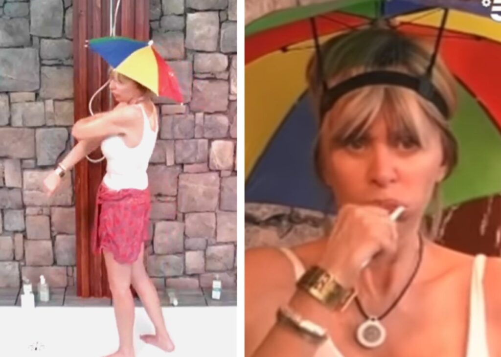 Alessandra Mussolini è già la protagonista indiscussa del GF Vip! Dalla doccia con l'ombrellino ai racconti su Michael Jackson: guarda Alessandra Mussolini è già la protagonista indiscussa del GF Vip! Dalla doccia con l'ombrellino ai racconti su Michael Jackson: guarda