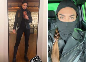 Melissa Satta sul set da attrice di 'C14' interpreta Lucrezia: sul social rivela il suo personaggio