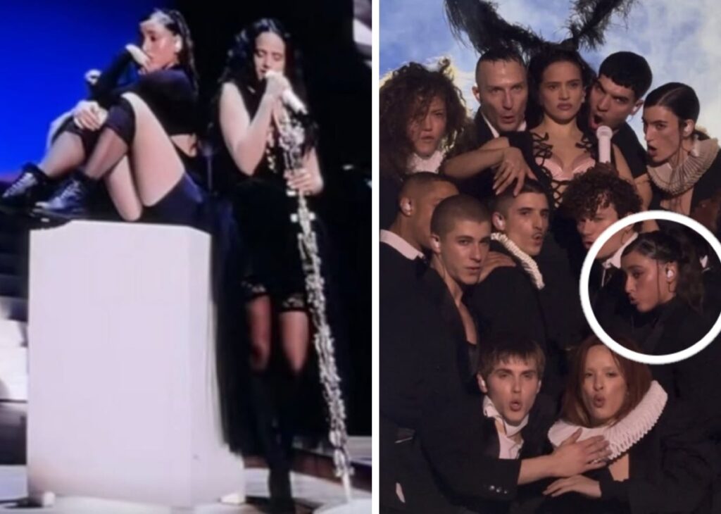 Giulia Stabile come Giuseppe Giofrè: dal palco di Amici al Lux Tour da sogno di Rosalìa, guarda