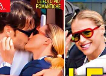 Michelle Hunziker e Giulio Berruti: arriva il primo bacio paparazzato durante il weekend sul lago di Como, foto