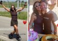Juliana Moreira festeggia 44 anni con un pic nic in cascina