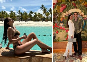 Melissa Satta e Carlo Beretta romantici a Miami