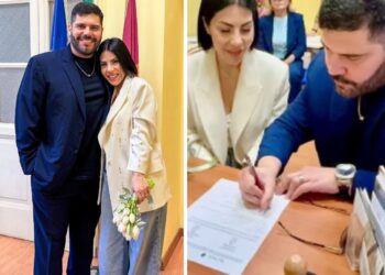 ''Era già tutto scritto'': Salvatore Esposito e Paola Rossi hanno celebrato la promessa di matrimonio, guarda