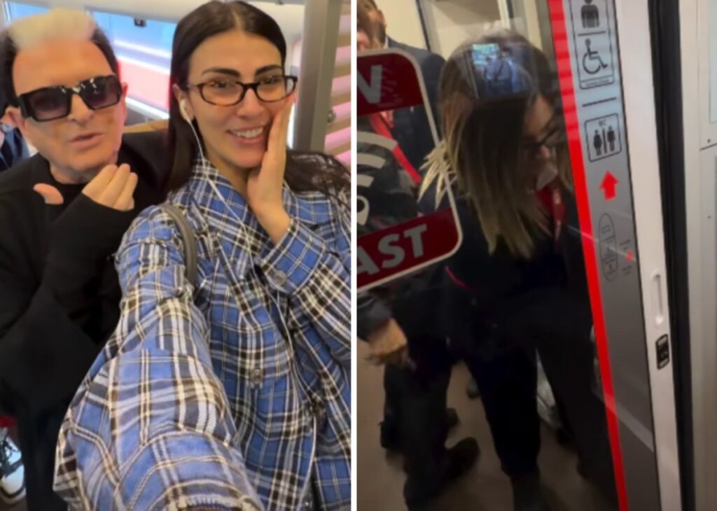 ''Oh che paura!'': Giulia Salemi e Cristiano Malgioglio bloccati nel vagone del treno, ecco cos’è successo