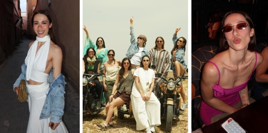 Aurora Ramazzotti parte con le amiche per un addio al nubilato da sogno: tutte le foto dal Marocco, guarda
