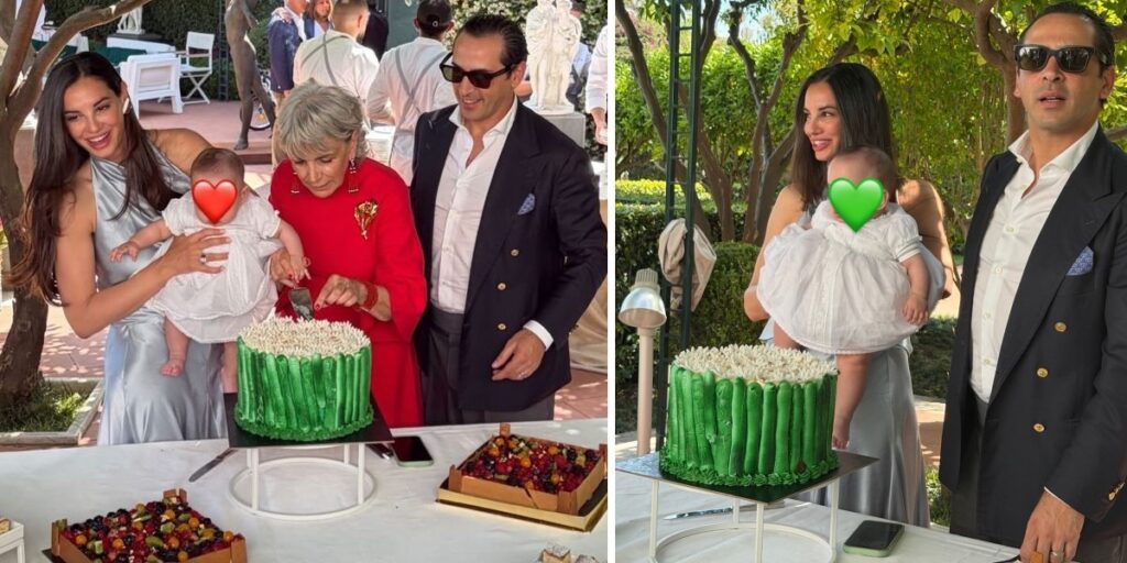 Francesca Chillemi celebra a Napoli il battesimo della figlia Esmeralda con il compagno Eugenio Grimaldi: le rare immagini