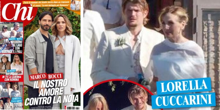 Giorgio Capitta, figlio di Lorella Cuccarini, a nozze con Sole Galanti: è la mamma che lo porta all’altare, ecco dove, foto