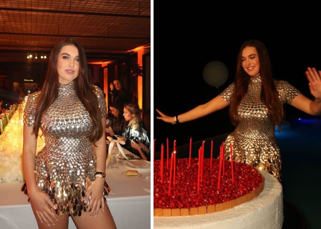 Chanel Totti festeggia 19 anni in un resort nel Sannio