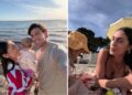Cecilia Rodriguez e Ignazio Moser in Toscana al mare con la piccola Clara