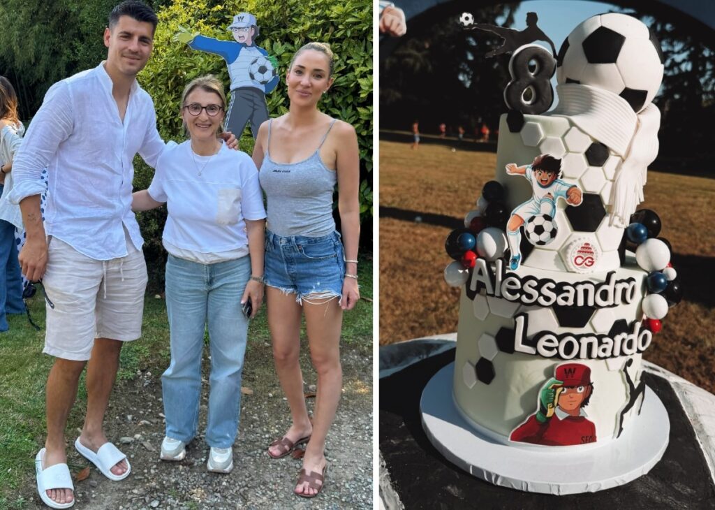Alice Campello e Alvaro Morata di nuovo insieme per i figli: le foto della festa di compleanno Alice Campello e Alvaro Morata di nuovo insieme per i figli: le foto della festa di compleanno