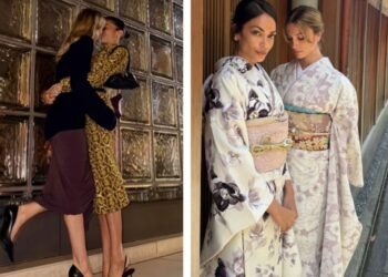 Dal Giappone con amore: Elodie esce allo scoperto con Franceska Nuredini e arriva il bacio social