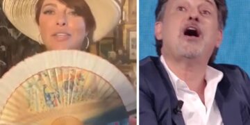 Natalia Estrada torna a mostrarsi in tv dopo moltissimi anni: la sorpresa a Leonardo Pieraccioni da Fabio Fazio, guarda