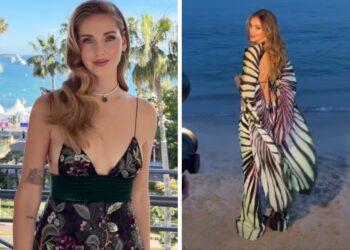 Chiara Ferragni regina glamour a Cannes: per la sesta volta sul red carpet incanta con l’abito firmato Cavalli, foto Chiara Ferragni regina glamour a Cannes: per la sesta volta sul red carpet incanta con l’abito firmato Cavalli, foto