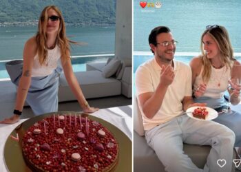 Chiara Ferragni allo scoperto con José Hernandez: la prima foto insieme arriva al party per i suoi 39 anni