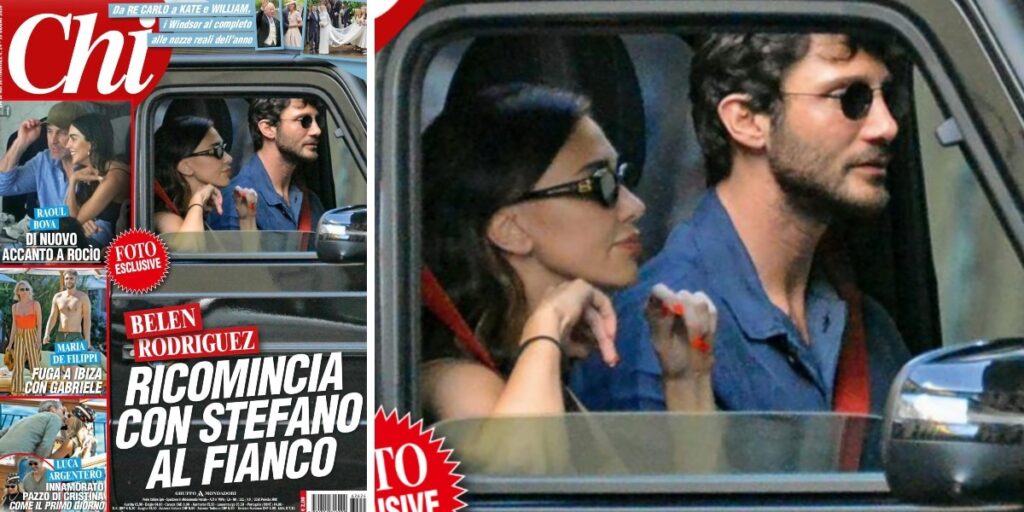 Belen Rodriguez ricomincia con l’ex Stefano De Martino: i due paparazzati in auto insieme, guarda Belen Rodriguez ricomincia con l’ex Stefano De Martino: i due paparazzati in auto insieme, guarda