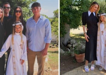 Nessuna tregua tra Ilary Blasi e Francesco Totti: per la comunione di Isabel i due organizzano feste separate Nessuna tregua tra Ilary Blasi e Francesco Totti: per la comunione di Isabel i due organizzano feste separate