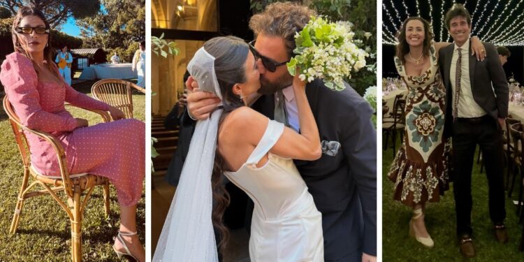 Jovanotti, Emma Marrone, Caterina Balivo e tanti vip alle nozze di Tommaso Paradiso e Carolina Sansoni: il sì da favola a Capalbio