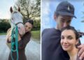 Elettra Lamborghini e Afrojack si prendono cura dei loro cavalli Elettra Lamborghini e Afrojack si prendono cura dei loro cavalli