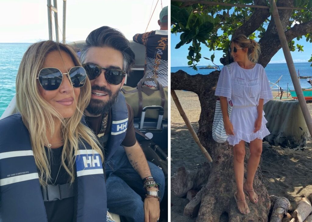 Selvaggia Lucarelli e Lorenzo Biagiarelli nelle Filippine Selvaggia Lucarelli e Lorenzo Biagiarelli nelle Filippine