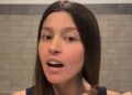 Natalia Paragoni si taglia i capelli prima della chemioterapia Natalia Paragoni si taglia i capelli prima della chemioterapia