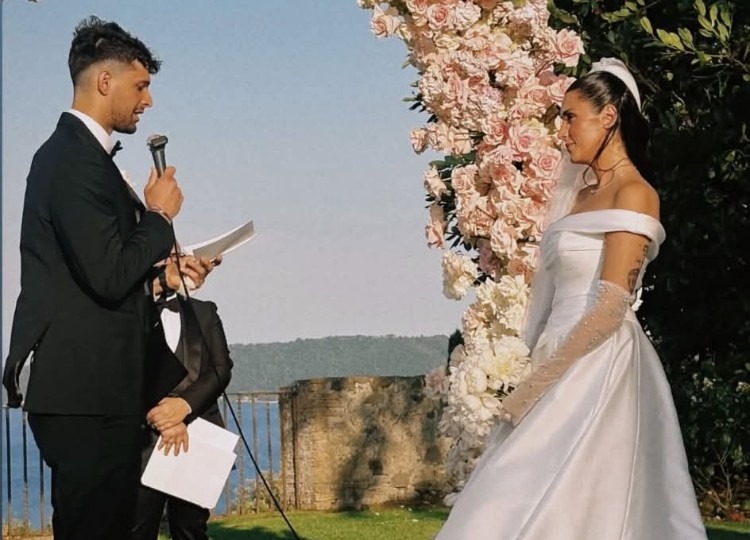 Le nozze da favola a Bracciano di Valentina Vignali e Fabio Stefanini Le nozze da favola a Bracciano di Valentina Vignali e Fabio Stefanini