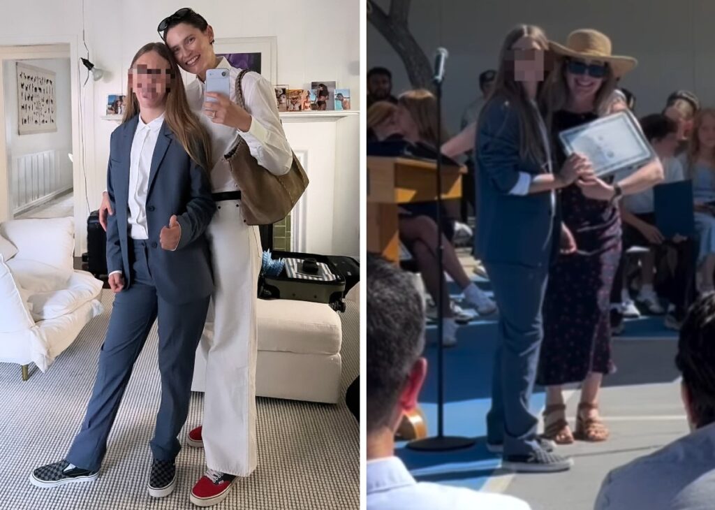 Bianca Balti emozionata per Mia: la figlia conclude le elementari e la top model celebra Bianca Balti emozionata per Mia: la figlia conclude le elementari e la top model celebra