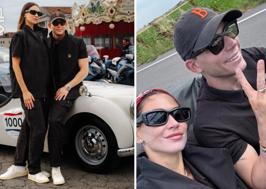 Melissa Satta e Carlo Beretta vivono un amore a tutta velocità: insieme alla Mille Miglia 2026 sulla vettura dei vip Melissa Satta e Carlo Beretta vivono un amore a tutta velocità: insieme alla Mille Miglia 2026 sulla vettura dei vip